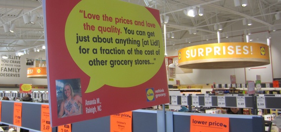 lidl marketing quote