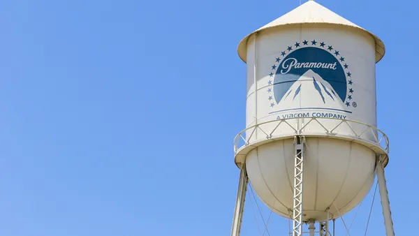 Paramount water tower