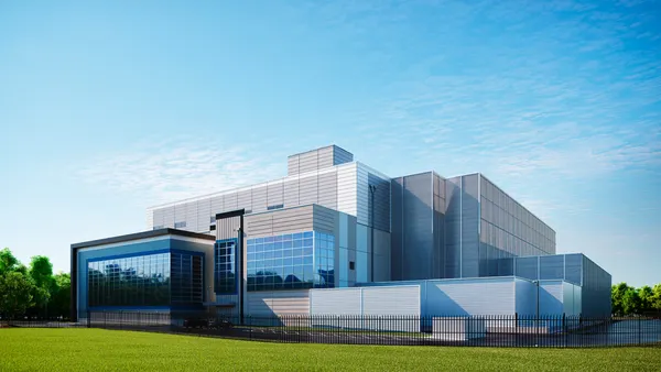 Rendering of a Penzance data center in Fairfax County, Va.