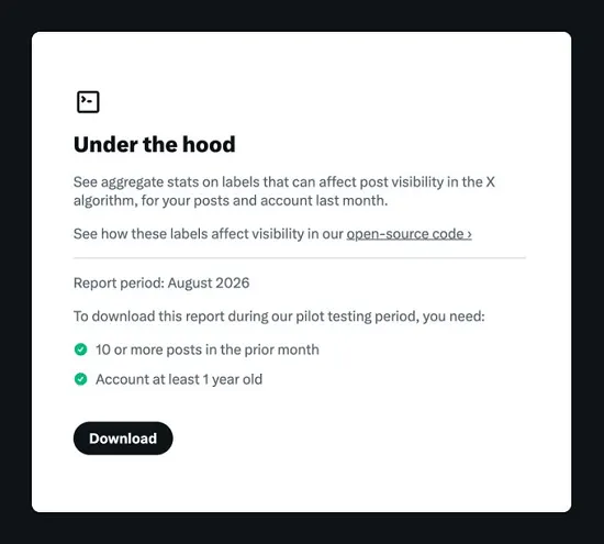 X under the hood
