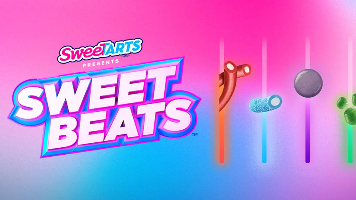 Image of Sweetarts' Sweetbeats campaign