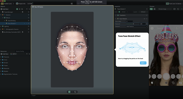 Snapchat Lens Studio help