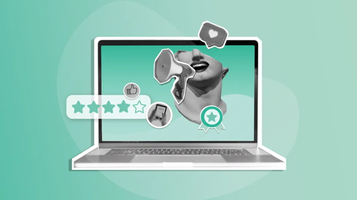 Social proof infographic