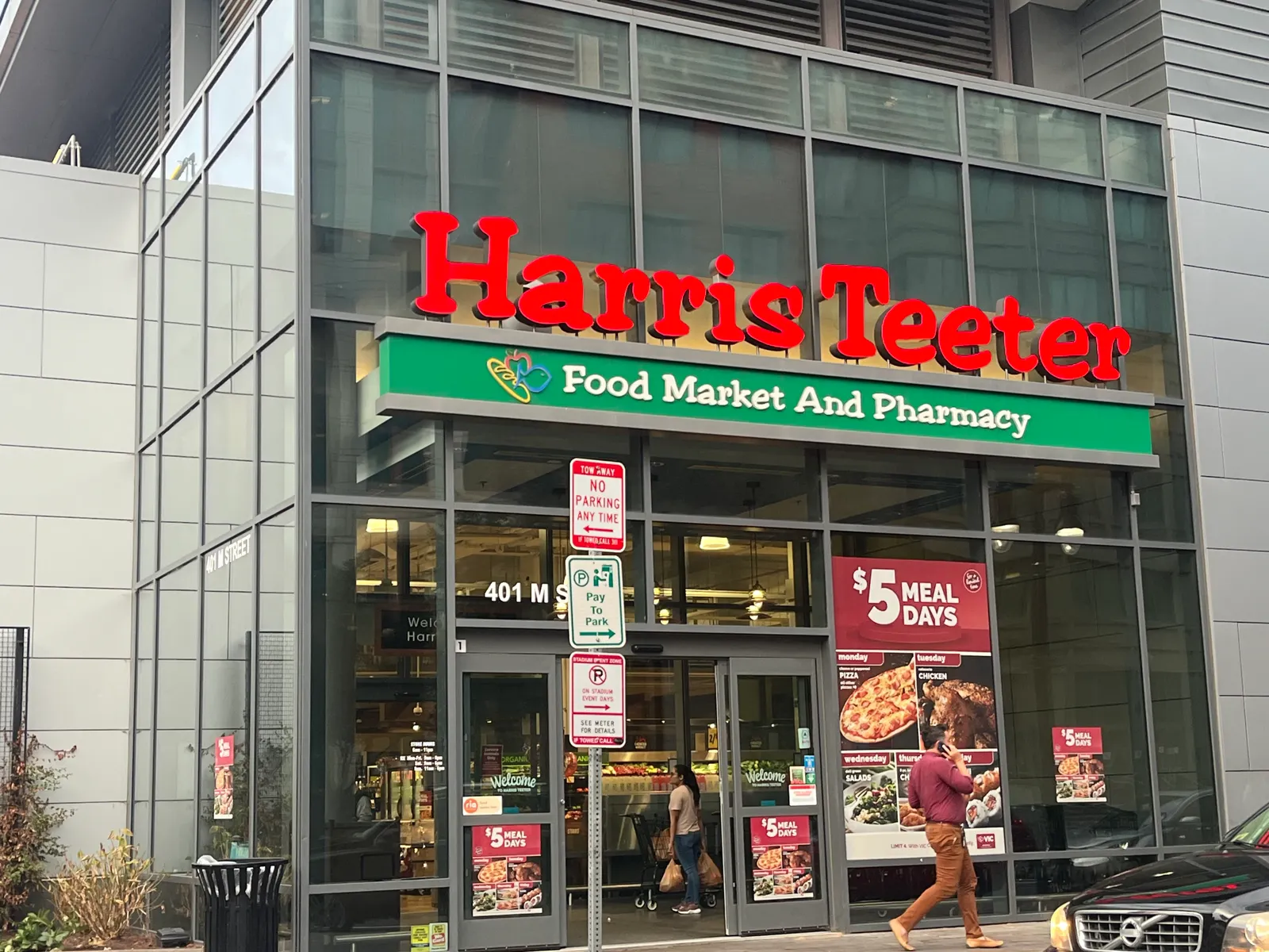 Exterior of a store.