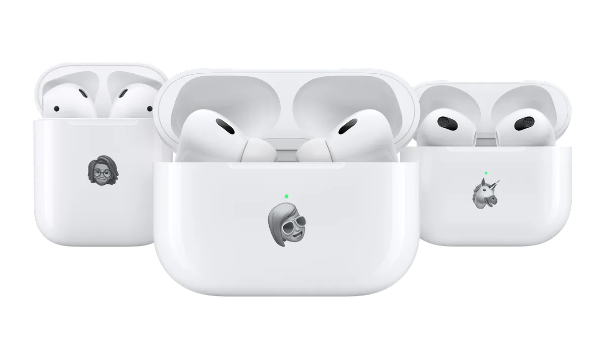 Three pair of Apple Air Buds Pro which may be able to be used instead of hearing aids