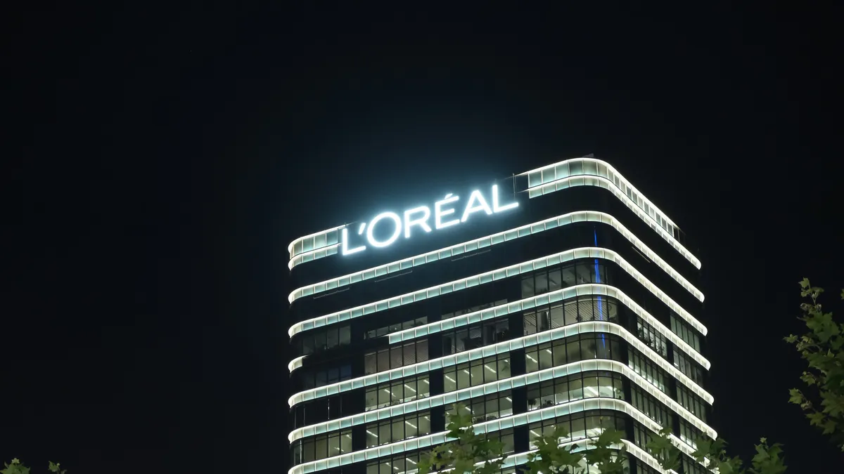 L'Oreal company headquarters in Shanghai, China on July 3, 2022.