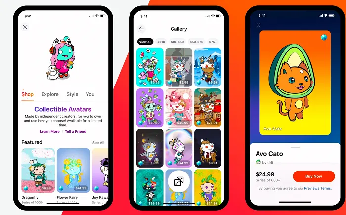 Reddit collectible avatars