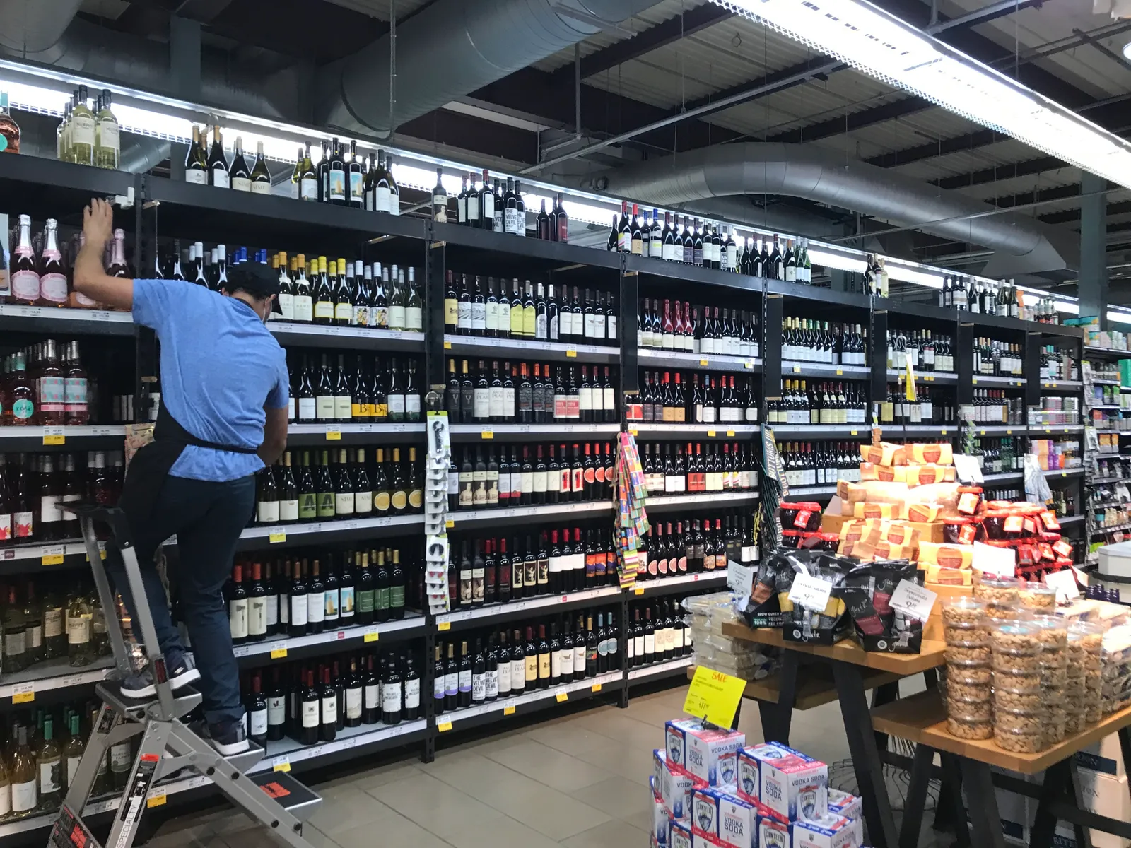 Wine at a Whole Foods in Washington, D.C.