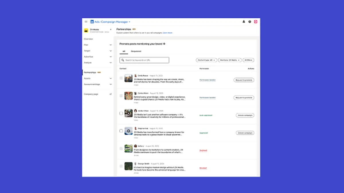 LinkedIn Thought Leader Ad discovery