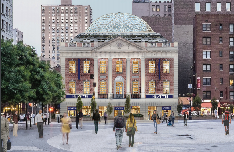 Tammany Hall renovation rendering