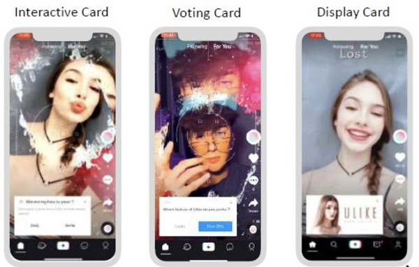 TikTok overlay ads