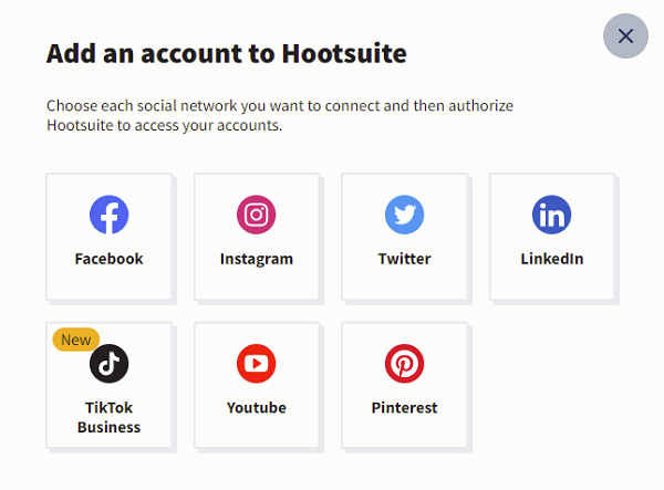 Hootsuite TikTok integration