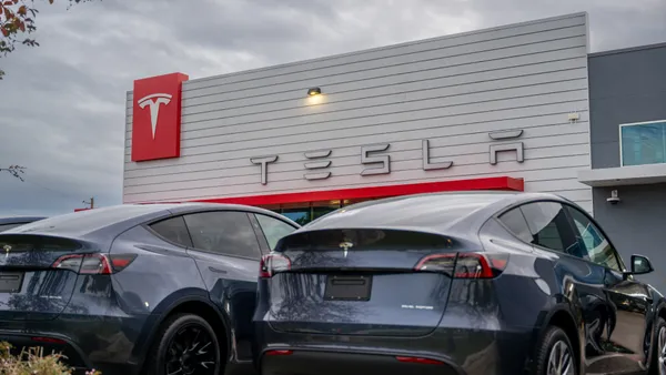 A Tesla dealership in Austin, Texas