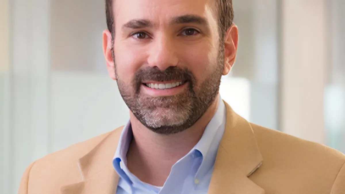 A headshot of Scott Leffler, Clover's new CFO