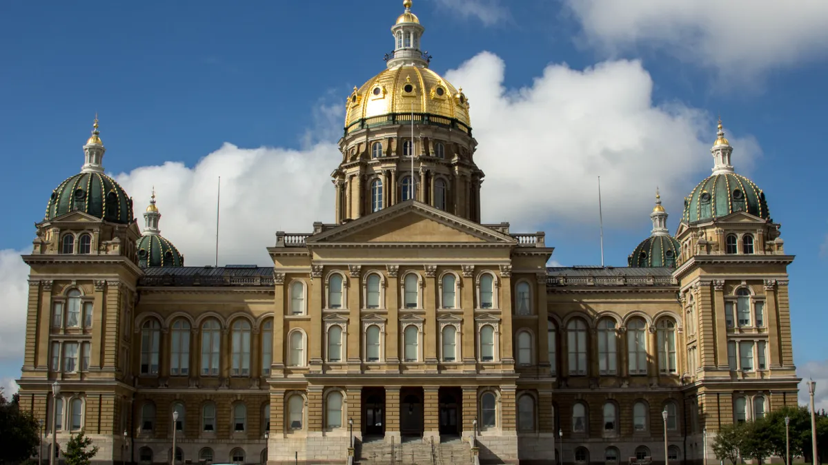 Iowa state capitol