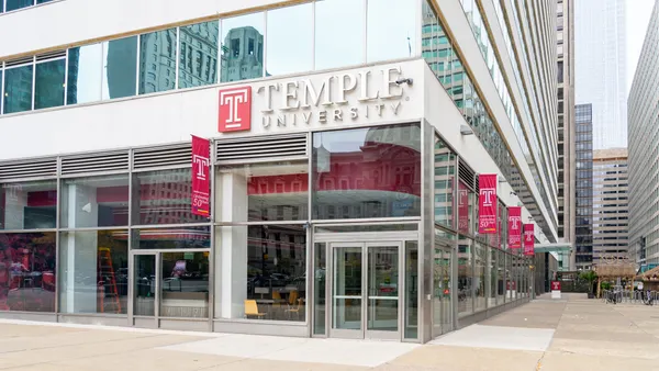 A Temple University building.