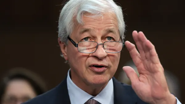 JPMorgan Chase CEO Jamie Dimon speaks during a Congressional hearing last December.