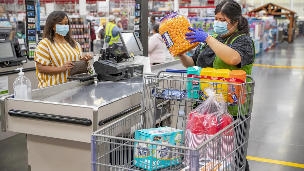 Walmart, masks, COVID