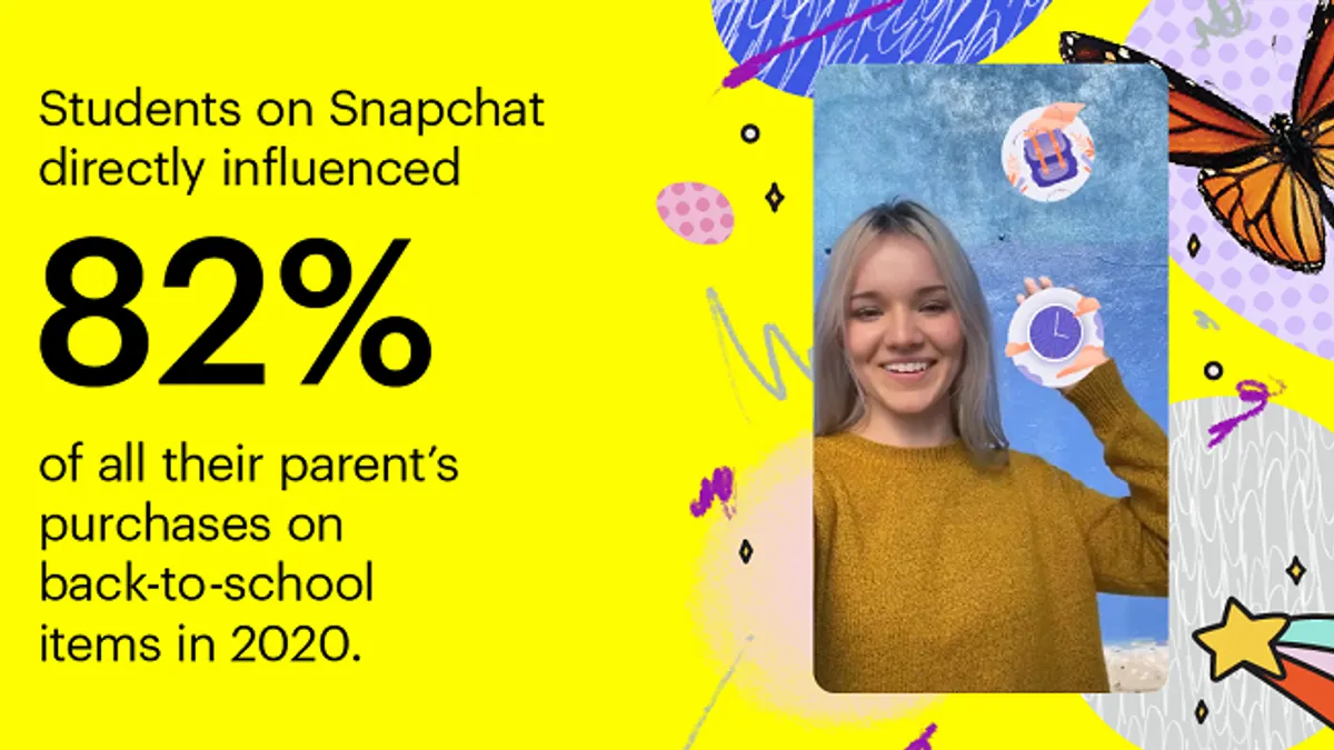 Snapchat back to school
