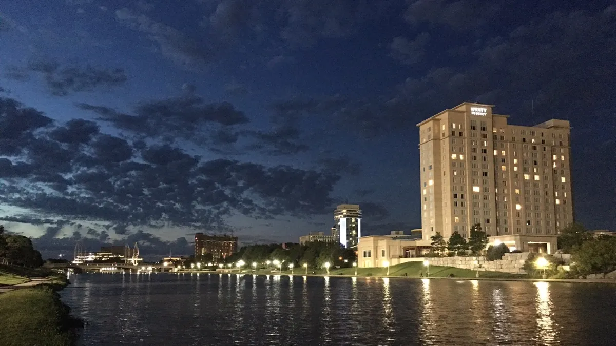 wichita along arkansas river