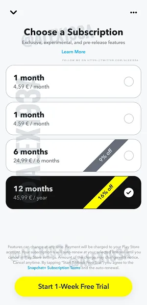 Snapchat+ overview