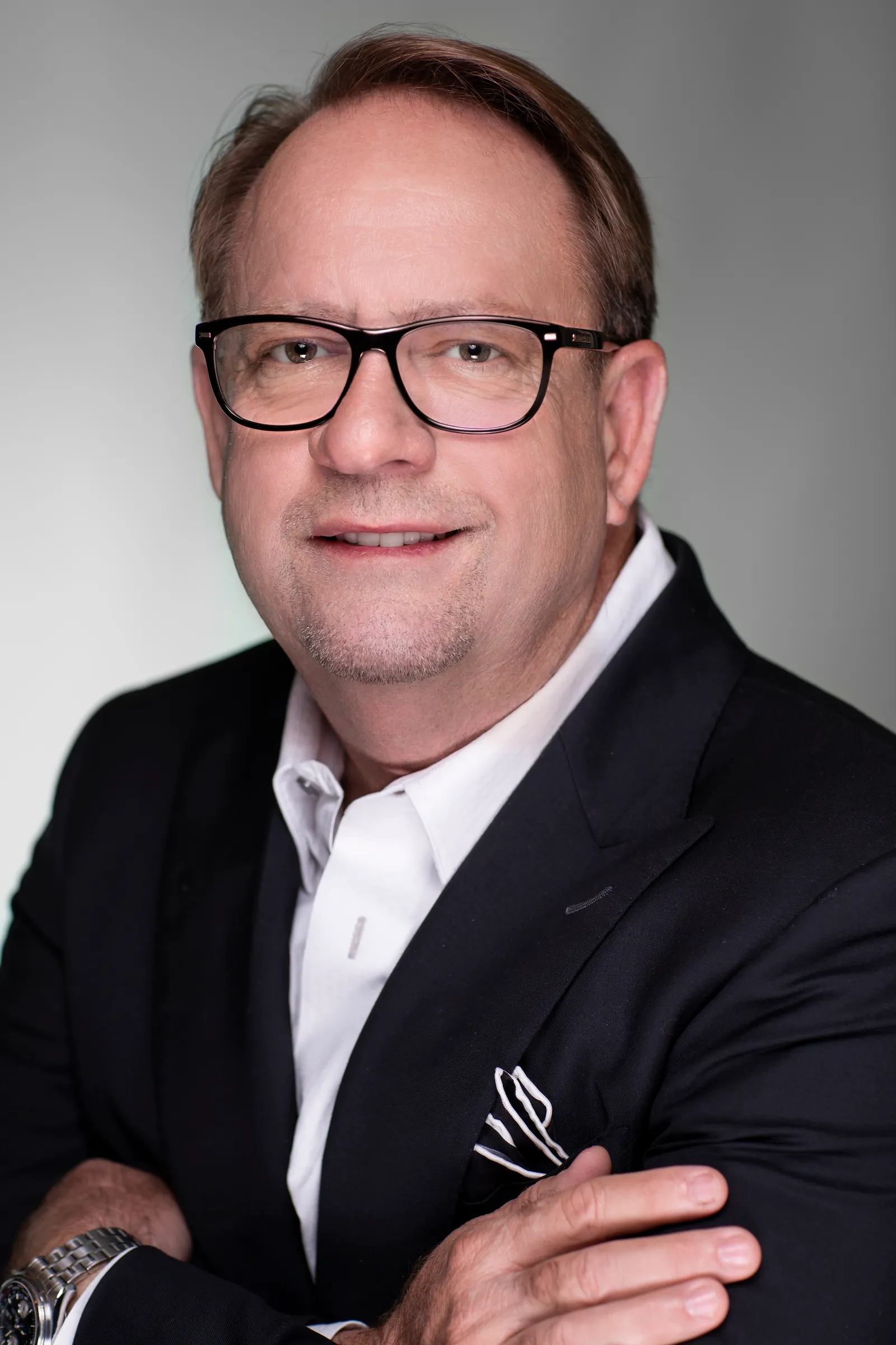 A headshot of a construction CEO.