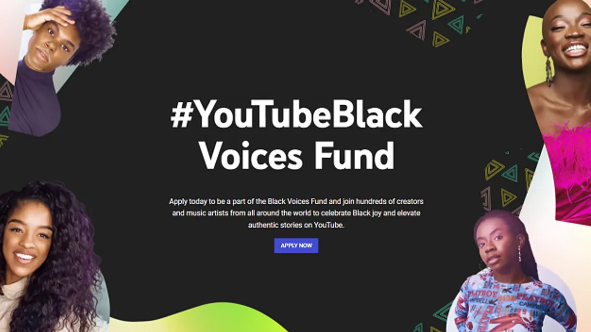 YouTube black voices fund