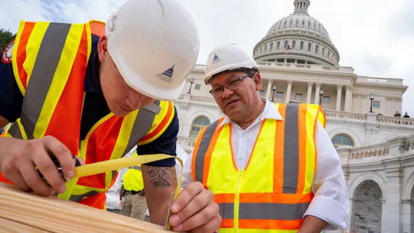 First Nail Ceremony Held For Construction Of 2025 Presidential Inauguration Platform