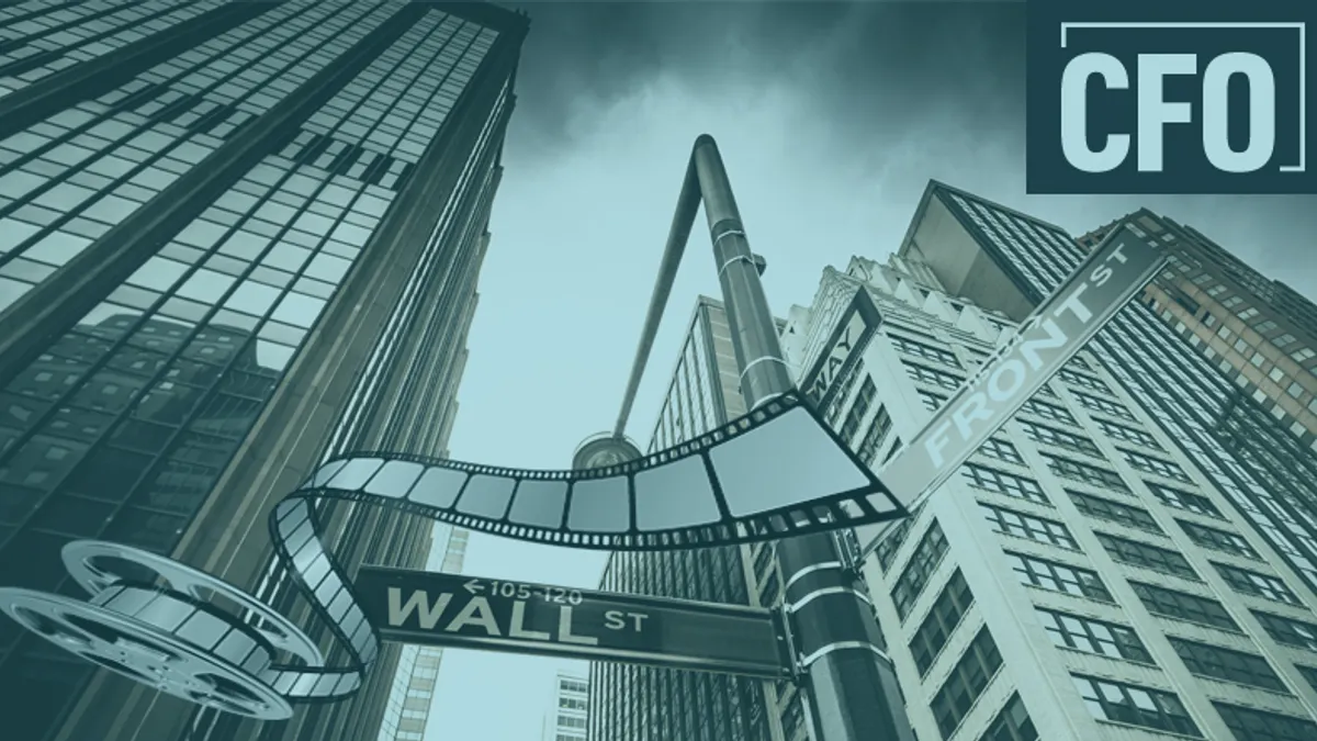 Header image for "CFO at the Movies: Reviews of Films Featuring Business and Finance"