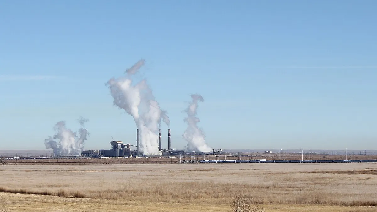 Xcel Energy's coal-fired Comanche power plant.