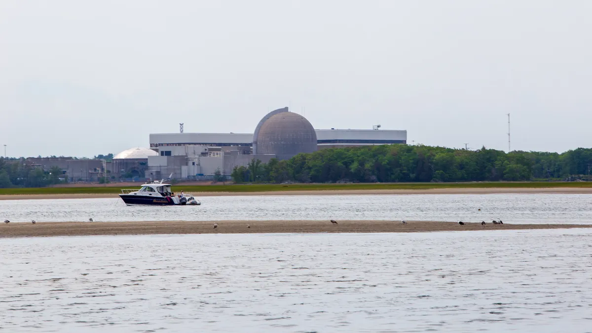 The Seabrook nuclear plant in New Hampshire.