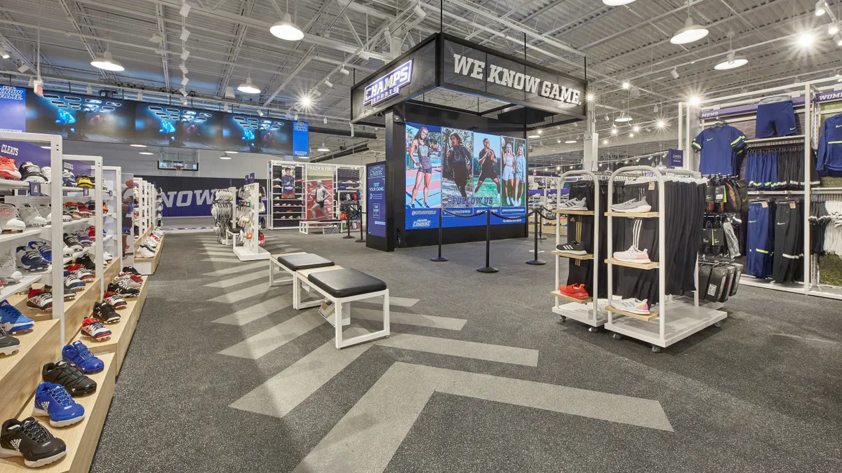 Champs Sports Homefield store concept