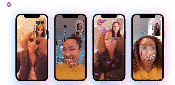 Messenger group AR effects
