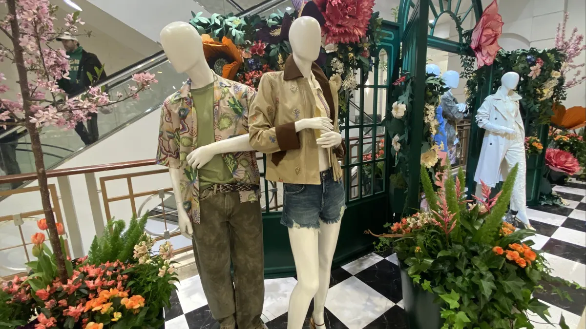 A display at Macy's Flower Show in Chicago.