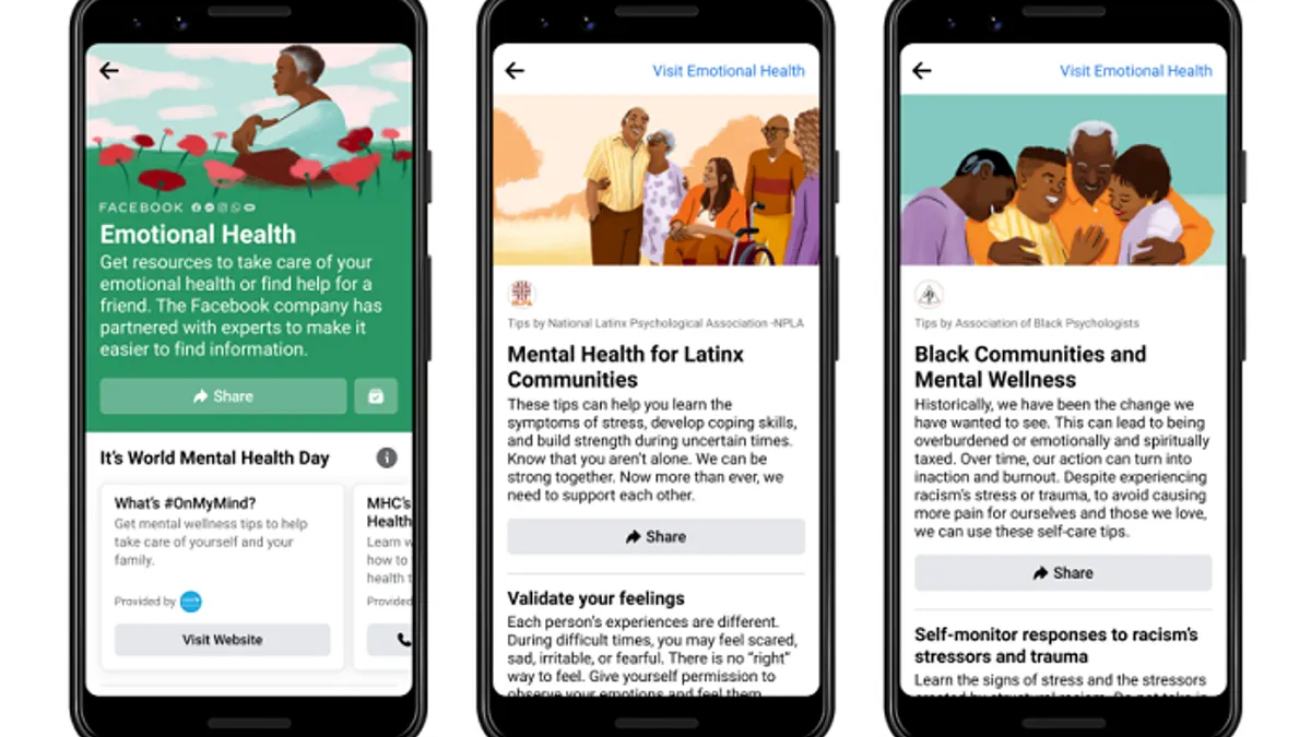 Facebook World Mental Health Day