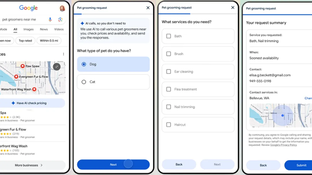 Google AI calls