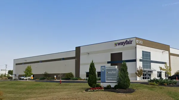 Wayfair's Florence, Kentucky, returns center and outlet store.