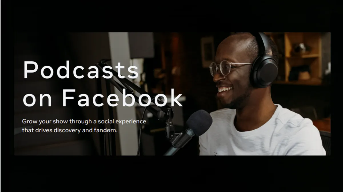Podcasts on Facebook