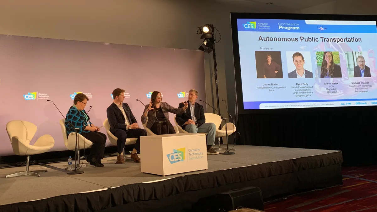 CES panel, Las Vegas