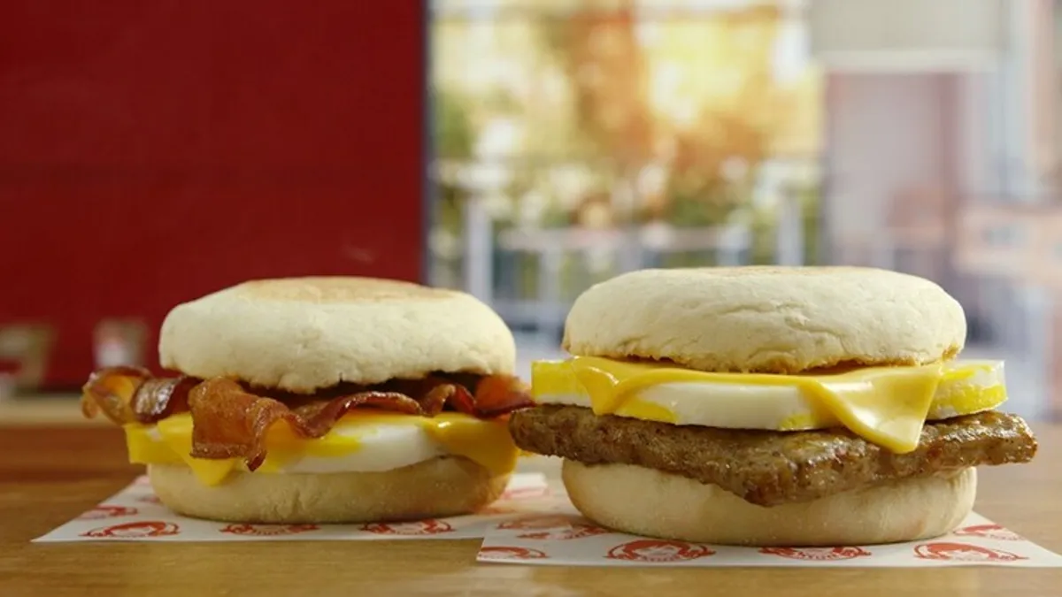 Wendy's is adding English muffin sandwiches to its breakfast menu on Aug. 22.