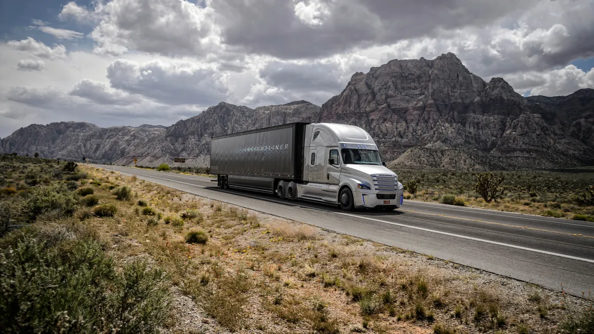 daimler freightliner inspiration autonomous truck