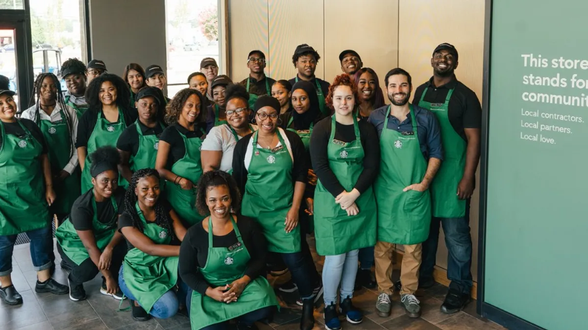 Starbucks community store that opened in Jonesboro, Georgia in 2019