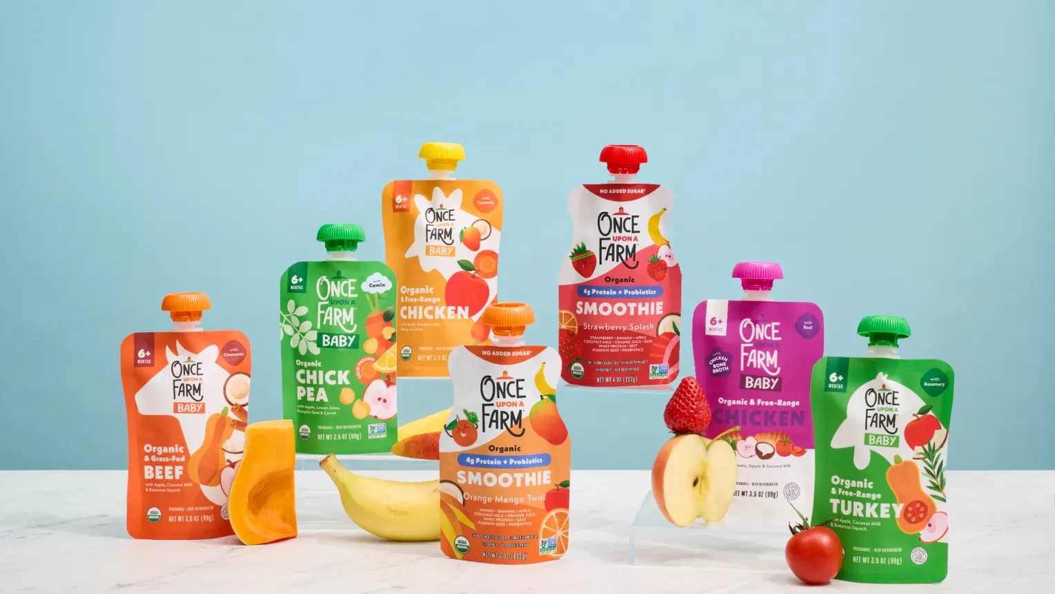 Smoothies from Once Upon a Farm