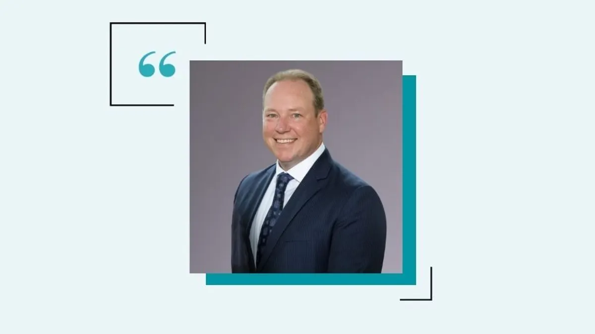 Standard headshot of Matt Frazee, who is chief financial officer of National Life Group