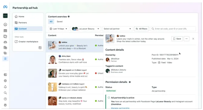 Meta Collabs Hub