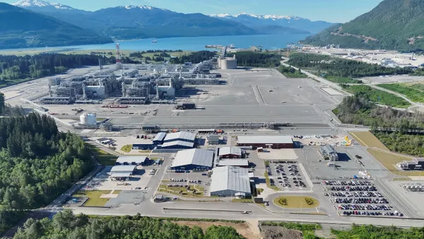LNG Canada’s liquified natural gas export facility