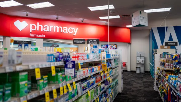 Interior of CVS Pharmacy
