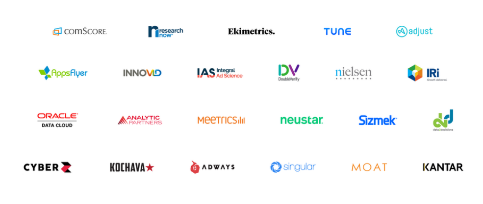 Google Measurement Partner brand logos