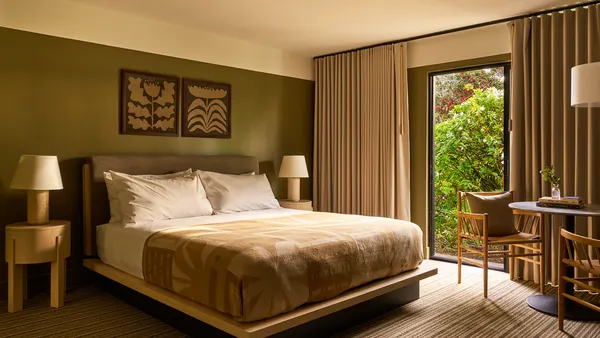 Inside of a guest room