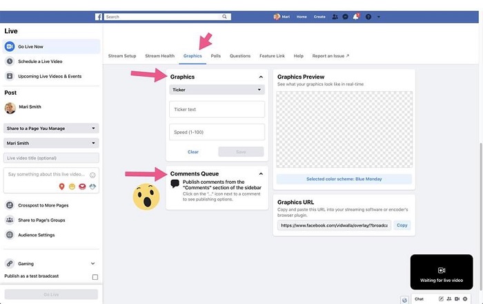 Facebook Live Producer